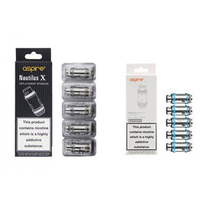 Aspire Nautilus X Replacement Coils 5 pack 